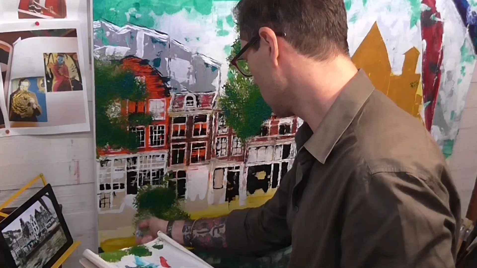 Preview of Amsterdam Client Painting Render